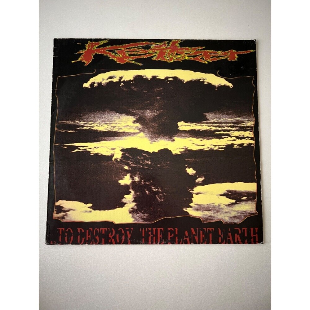 Keitzer To Destroy The Planet Earth LP Orig Inner VG+ Import Germany 2001 FWR-21